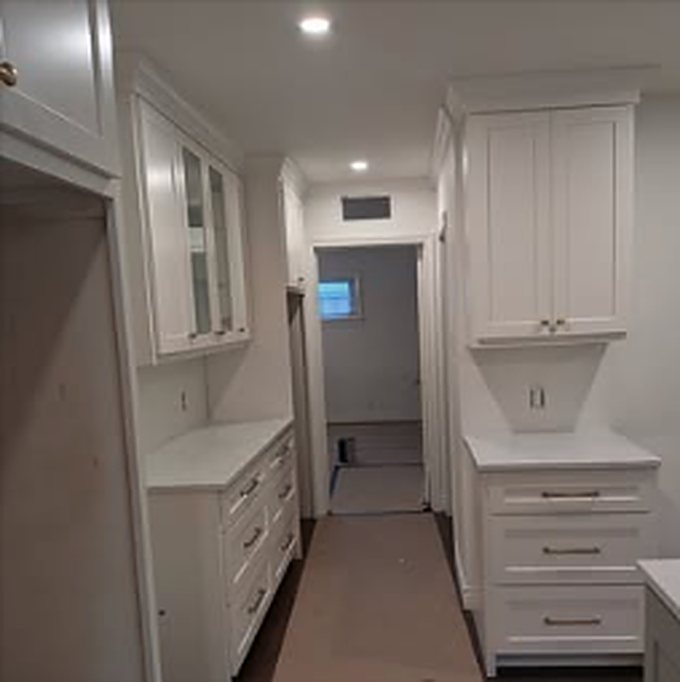 A finished interior by James Painting