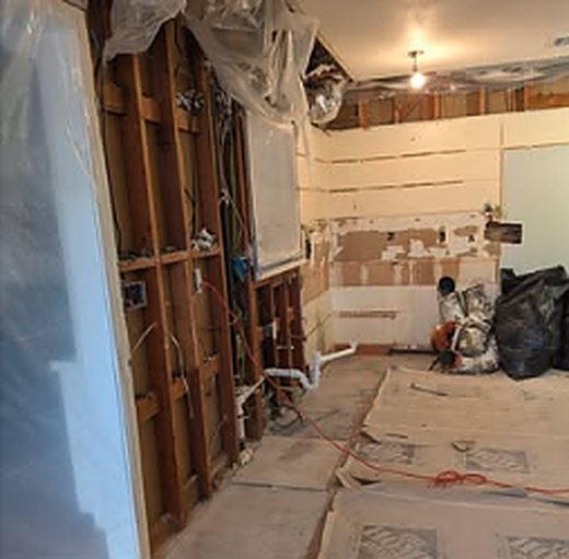 Remodel progress